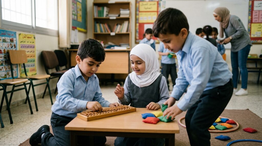 دراسة: دمج الألعاب الحركية والمعداد يعزز تكيف الأطفال المدرسي - Featured Image
