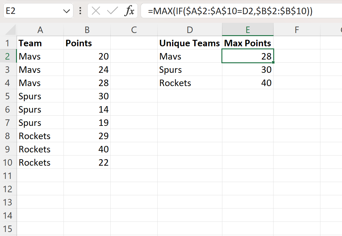 Excel remove duplicates but keep row with max
